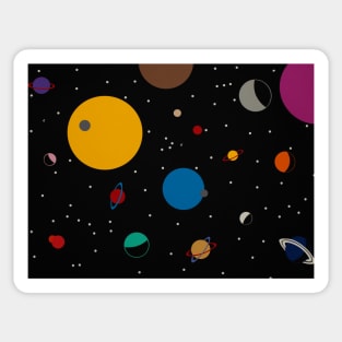 Outer Space Sticker